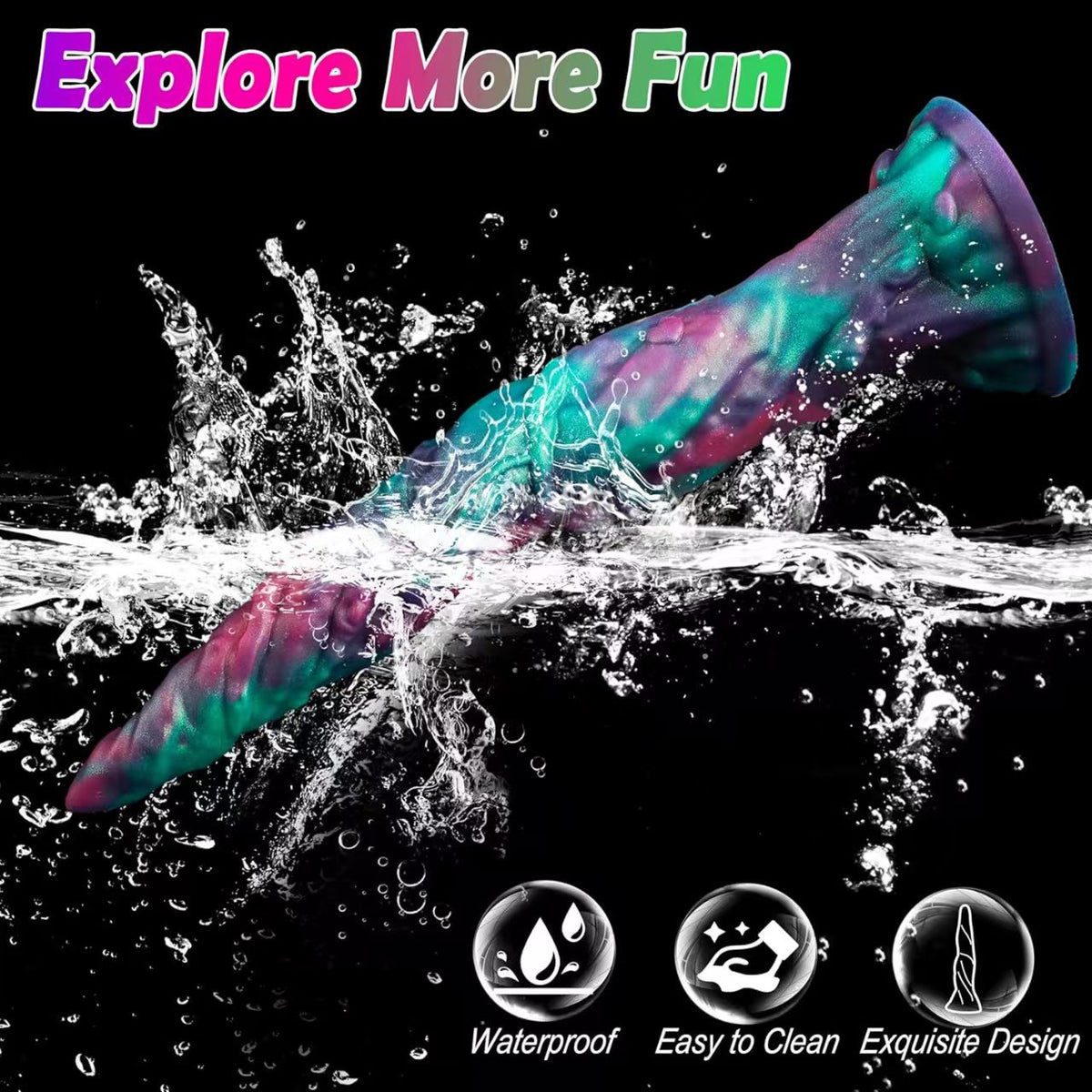 10.6 Inch Fantasy Tapered Tentacle Long Anal Dildo