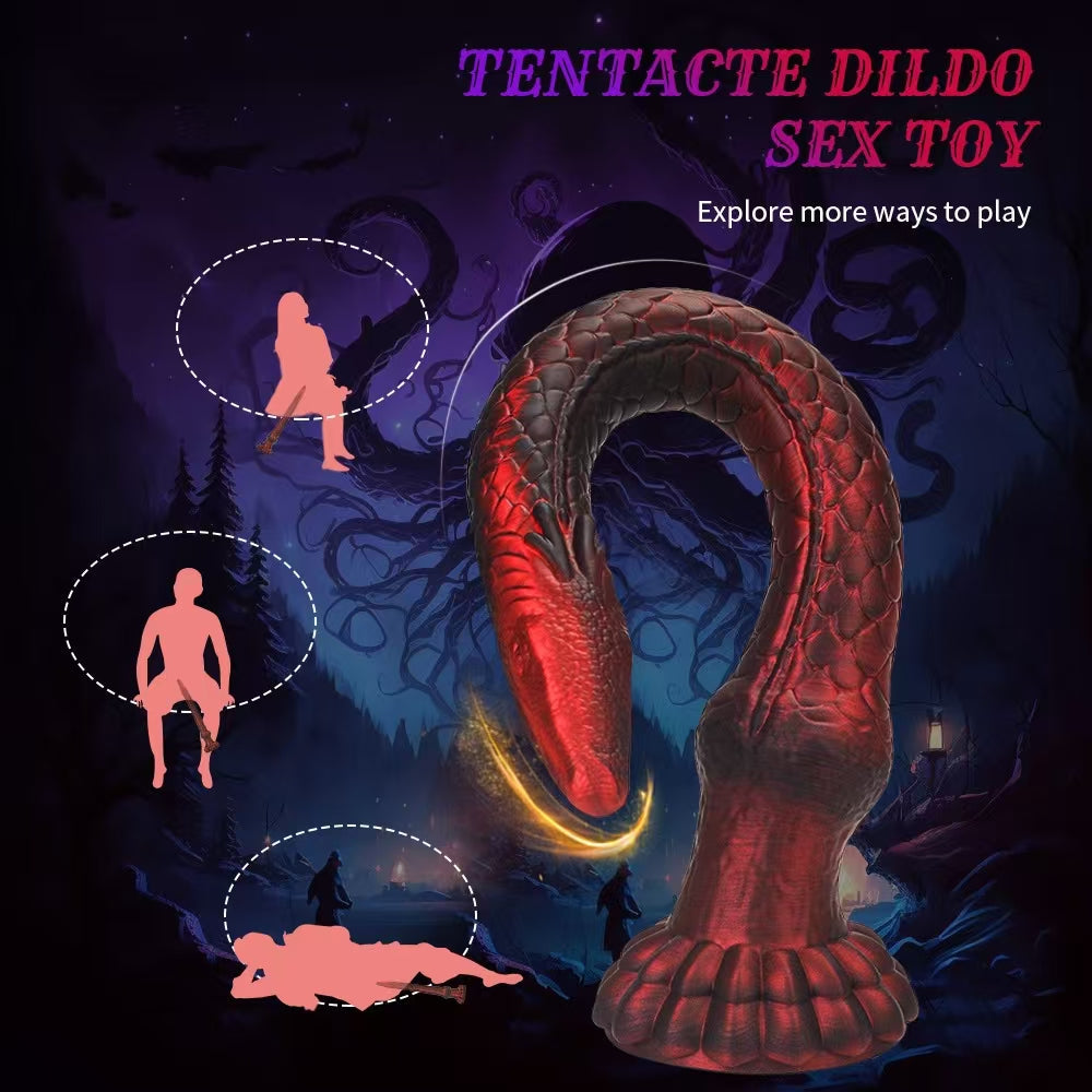 Super Long Tentacle 76.2 cm Monster Dildo