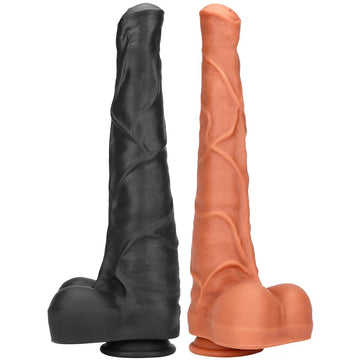 38.1 cm Giant Black Horse Cock Dildo