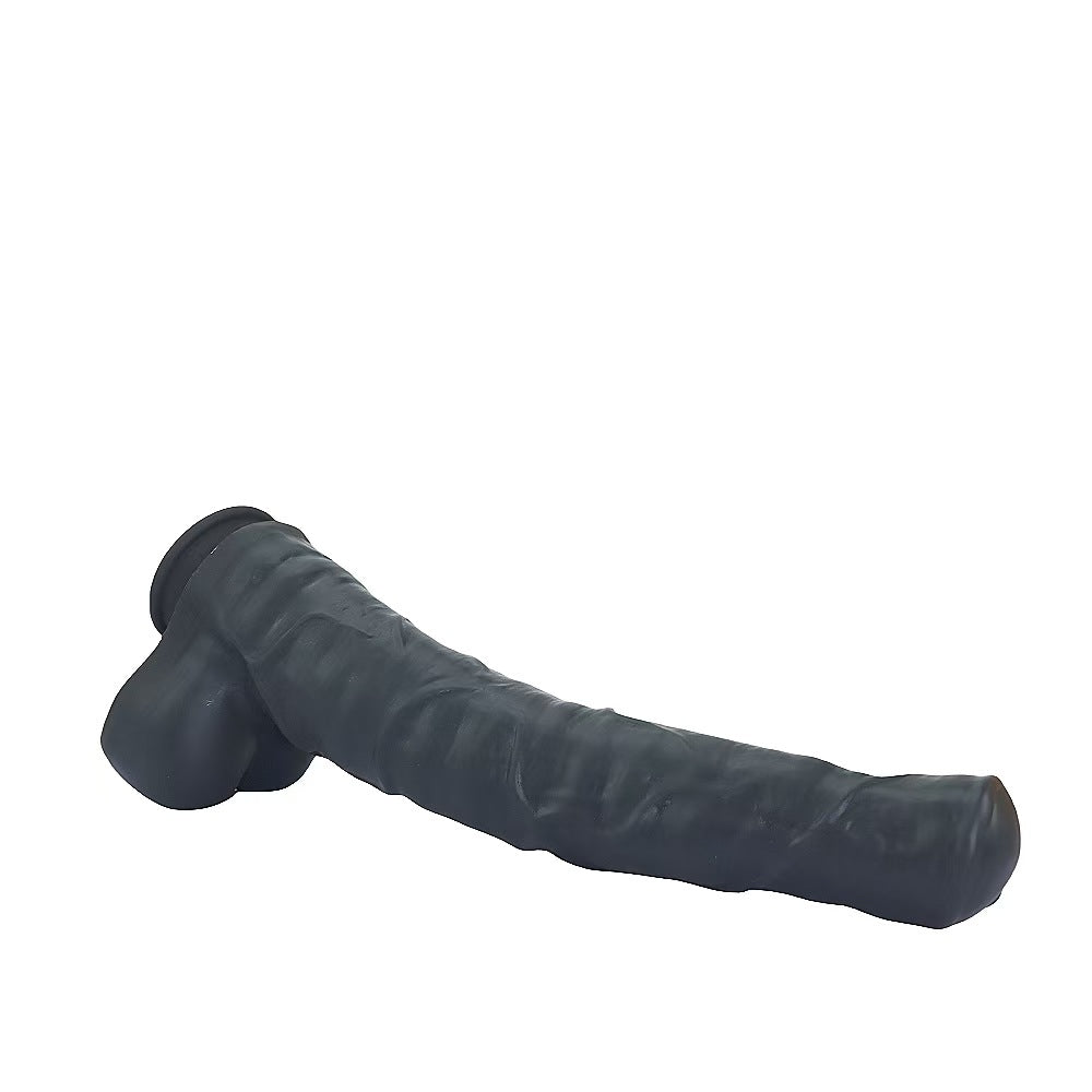 38.1 cm Giant Black Horse Cock Dildo