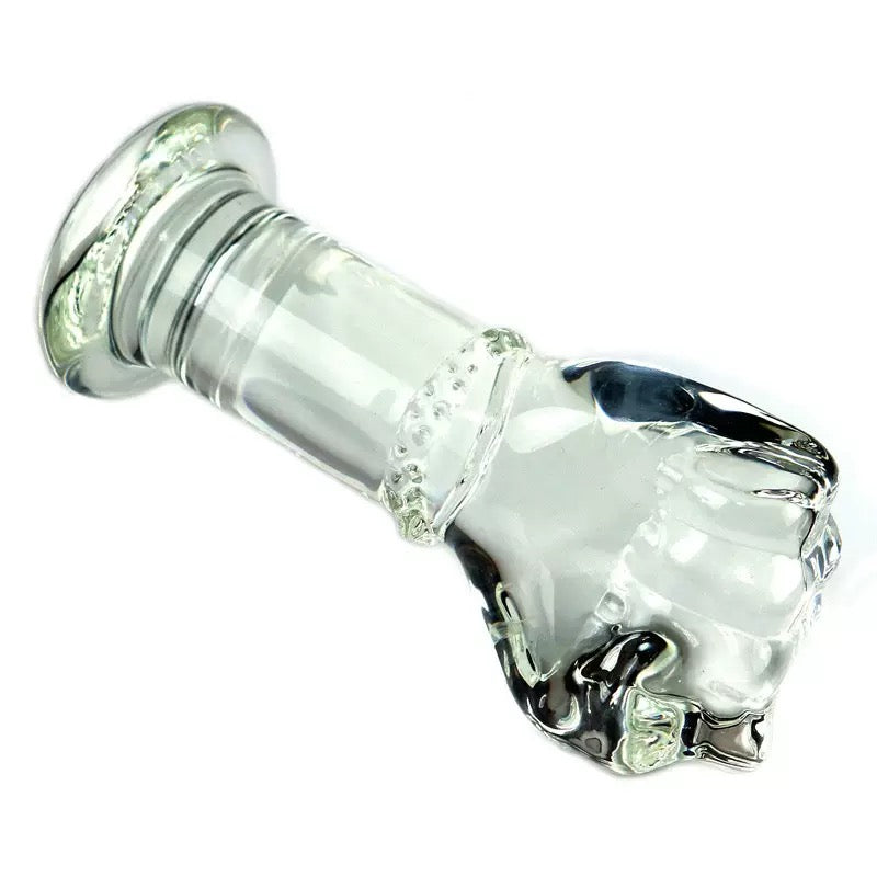 4.9 Inch Samll Glass Beginners Realistic Fist Dildo
