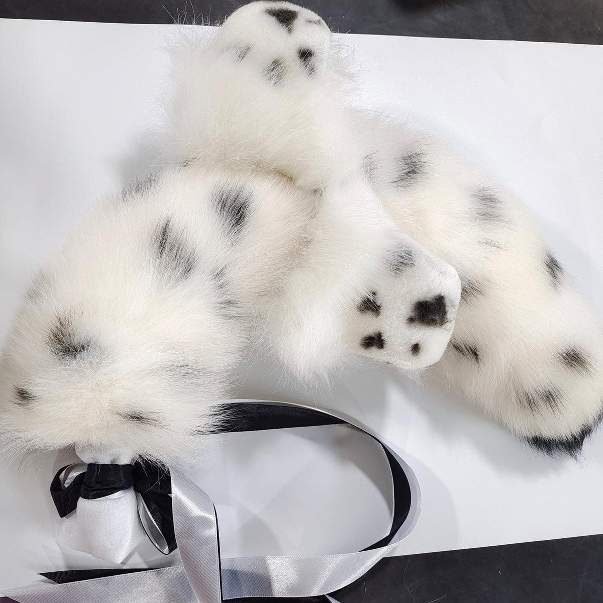 Dog Tail Metal Butt Plug Ear Kit