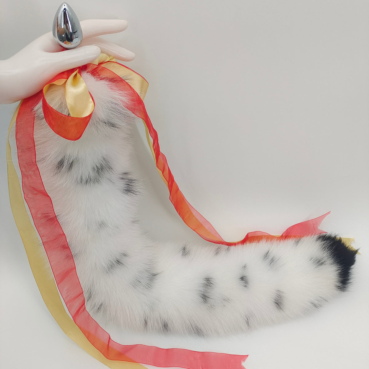 Dog Tail Metal Butt Plug Ear Kit