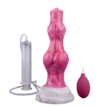 20.3 cm Fantasy Double Knot Squirting Dildo