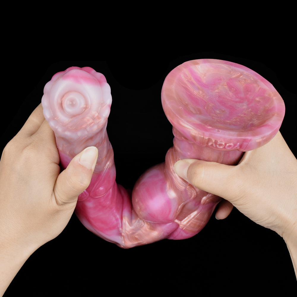 12 Inch Big Textured Knot Horse Dildo