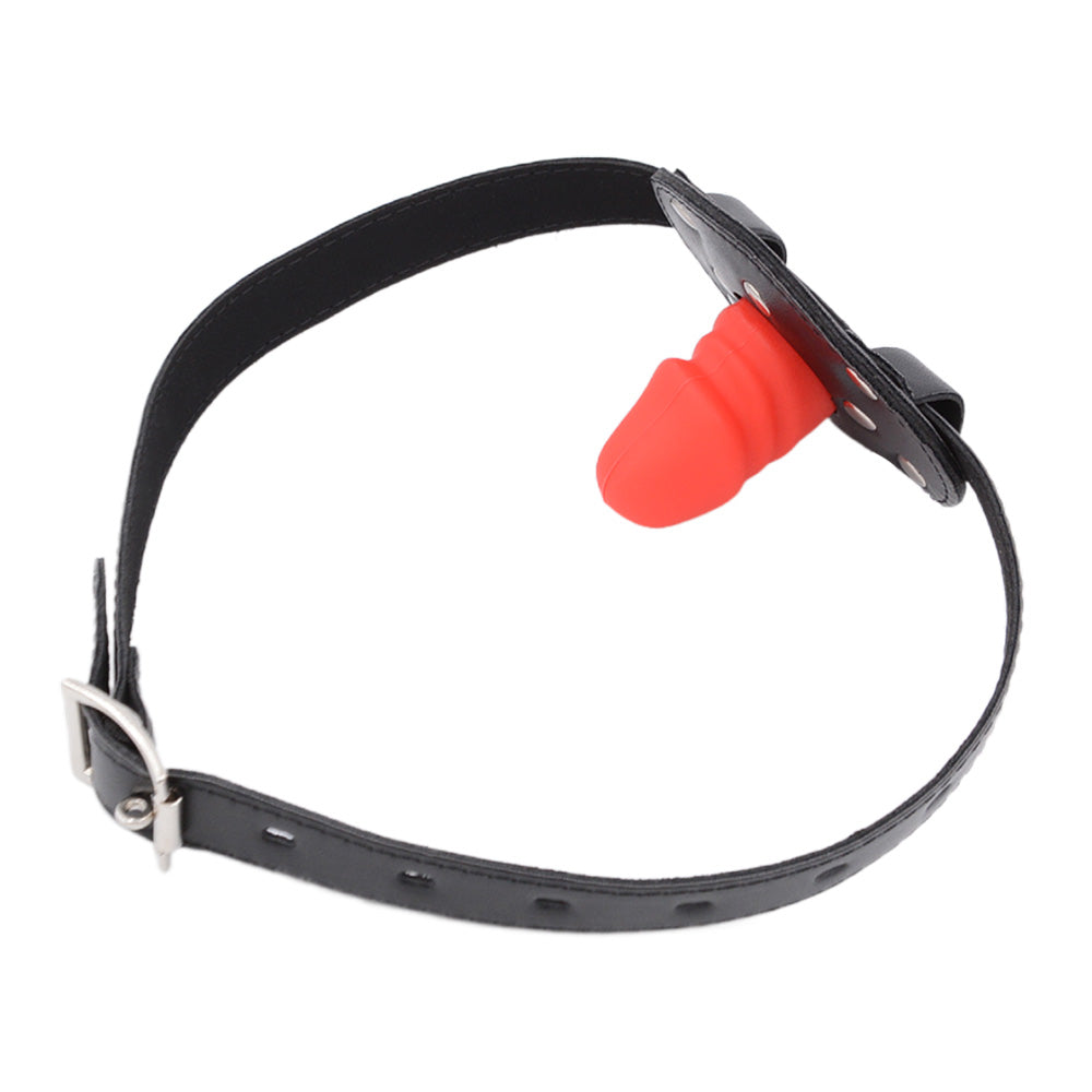 Small Mouth Strap-On Face Dildo Gag