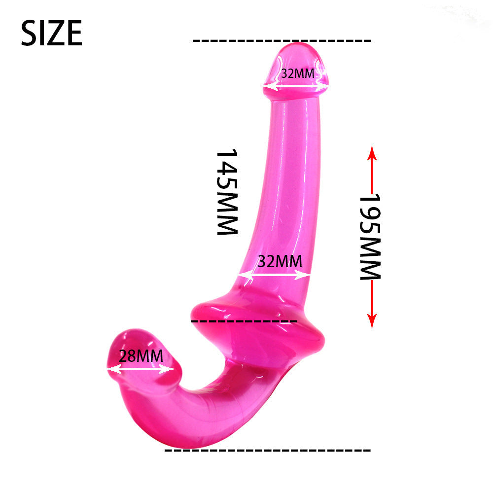 Crystal 17.8 cm Strapless Dildo