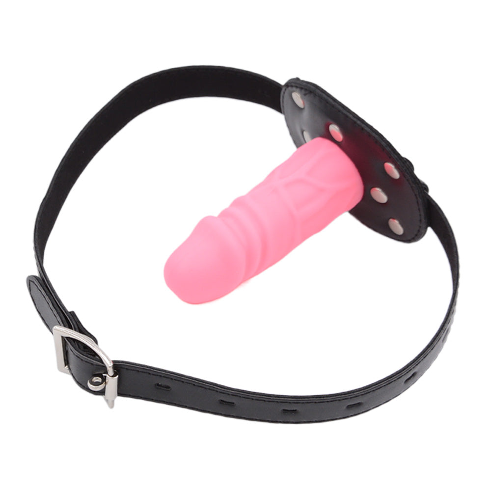 9.9 cm Silicone Face Dildo Gag