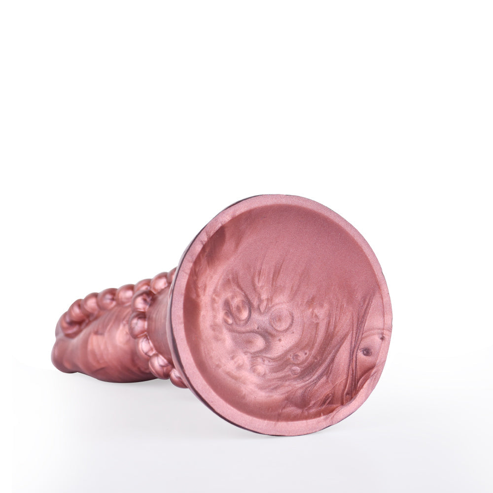 6.1 Inch Rose Beaded Textured Hand Fist Dildo