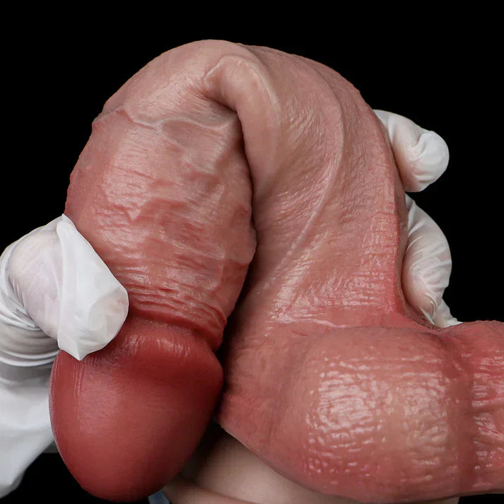Realistic 17.8 cm Silicone Ejaculating Dildo