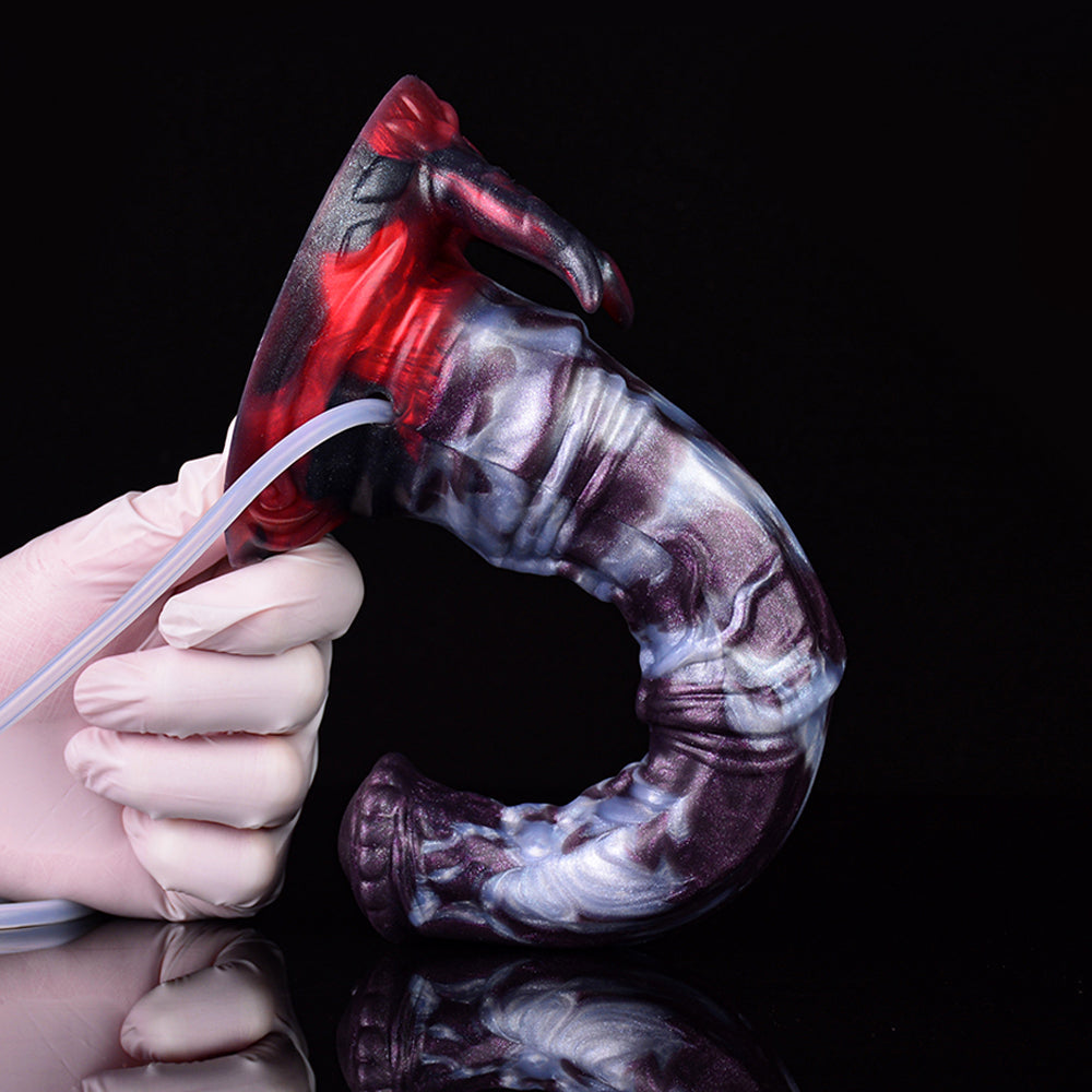 Fantasy Monster Spiked Squirting Horse Dildo