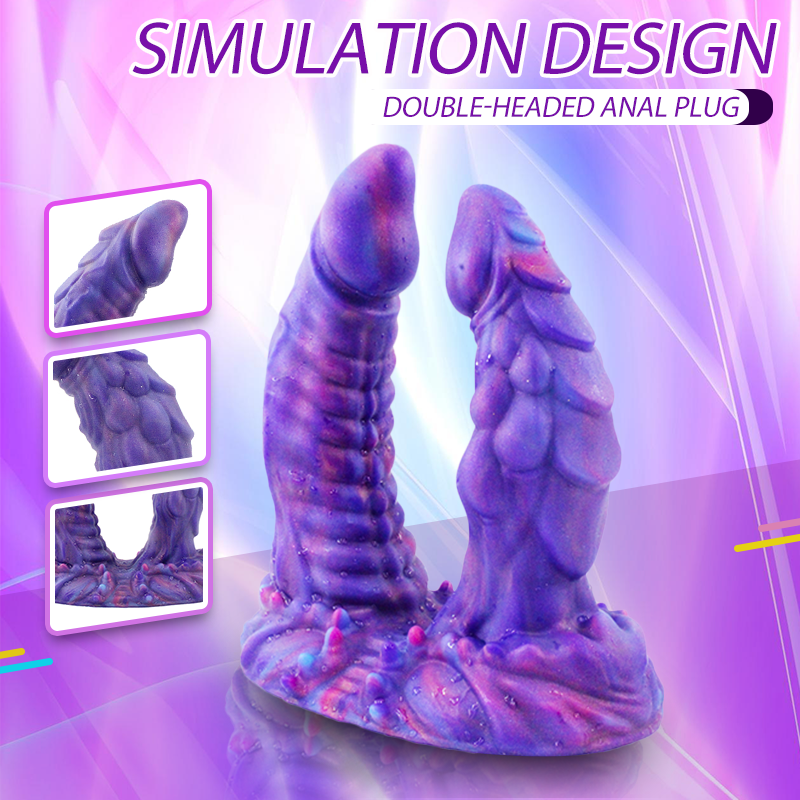 17.8 cm Monster Fantasy Double Penetration Dildo