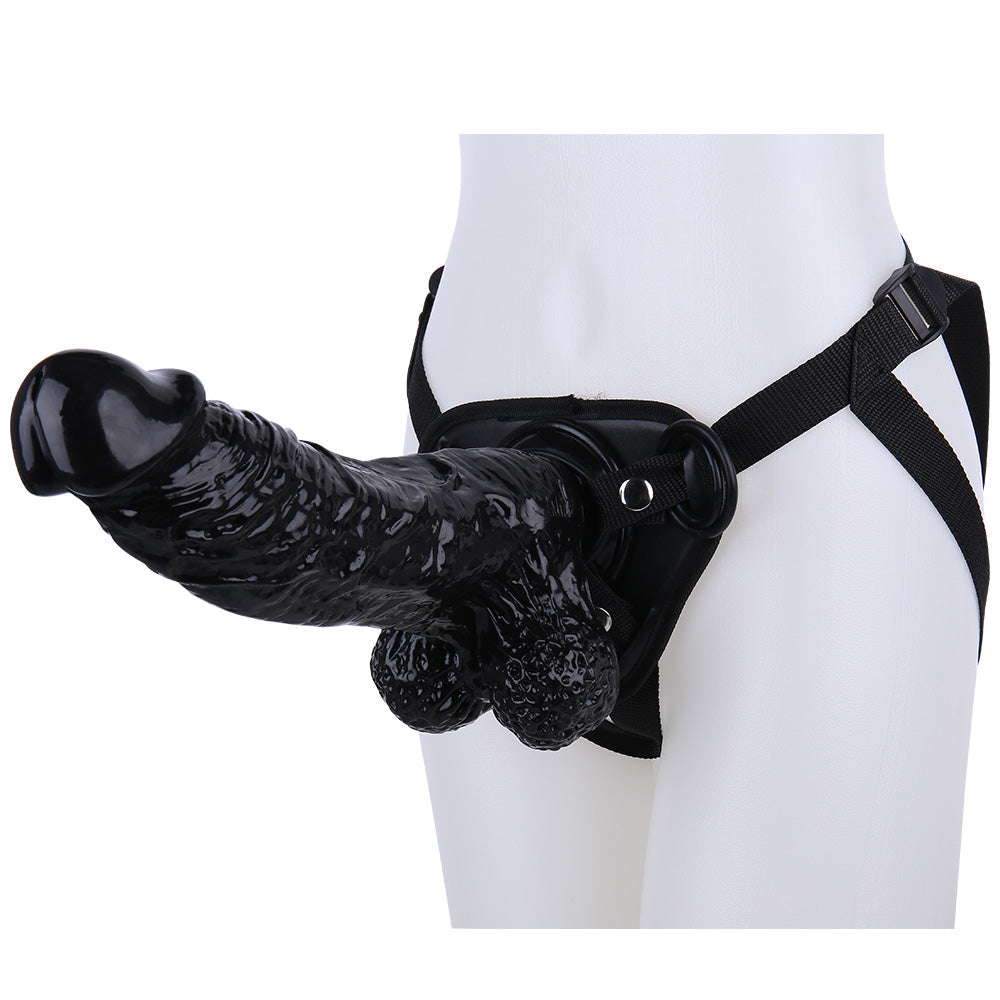 30.5 cm Strap-On Big Black Dildo