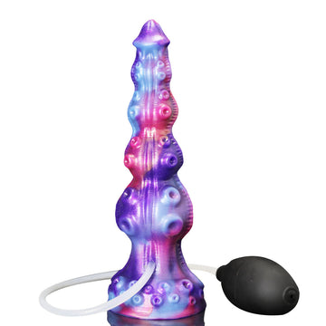 8.85 Inch Alien Tentacle Textured Squirting Dildo