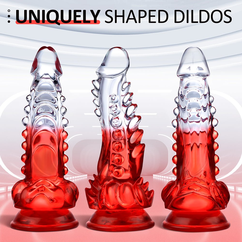Fantasy Scale Texture Spiked dragon Dildo