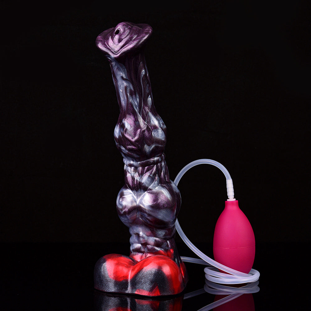 Fantasy 25.4 cm Thick Horse Ejaculating Dildo