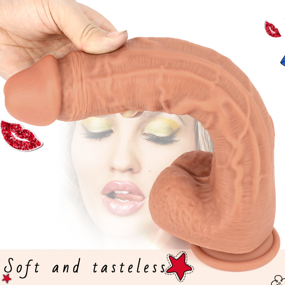 30.5 cm Lifelike Soft Huge Dildo