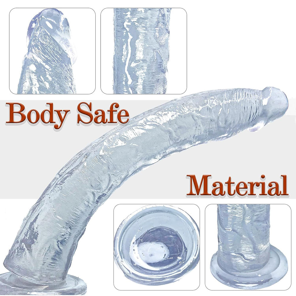 30.5 cm Jelly Extra Long Huge Dildo