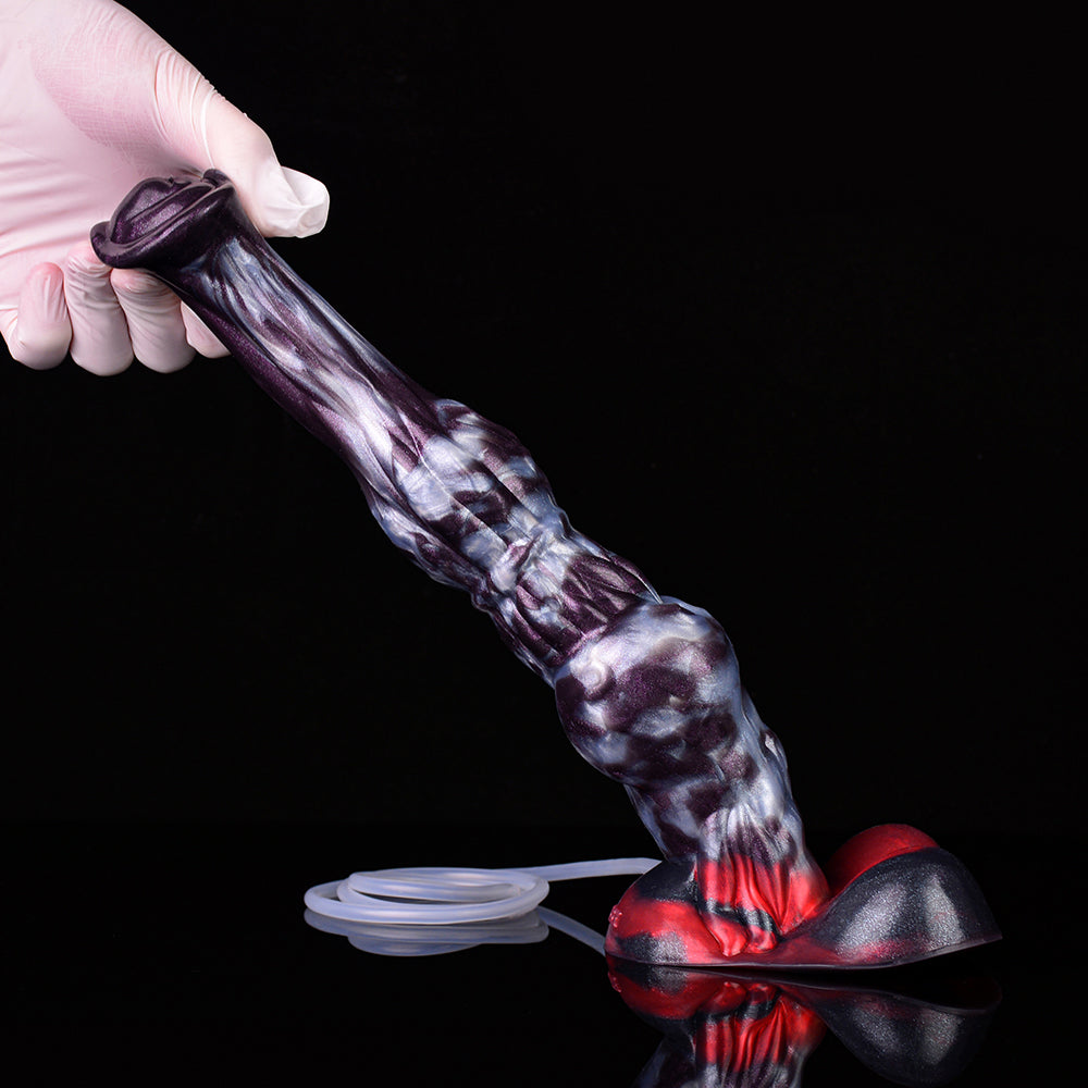 Fantasy 25.4 cm Thick Horse Ejaculating Dildo
