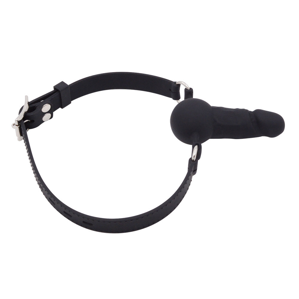 BDSM Femdom Strap-On Dildo Gag