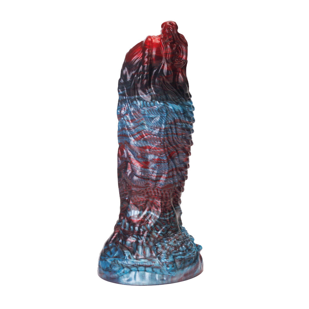 10 Inch Fantasy Dragon Textured Huge Butt Plug