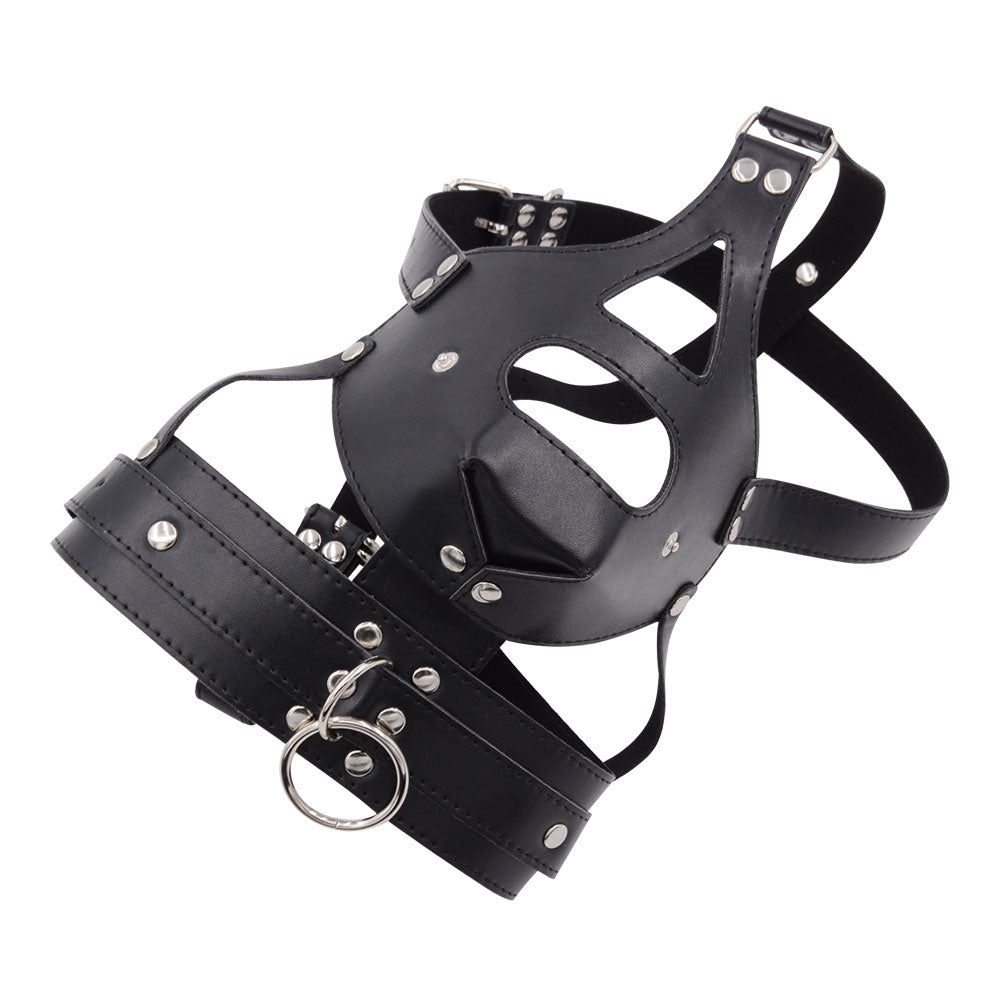BDSM Bondage Sex Slave Dildo Mask Gag
