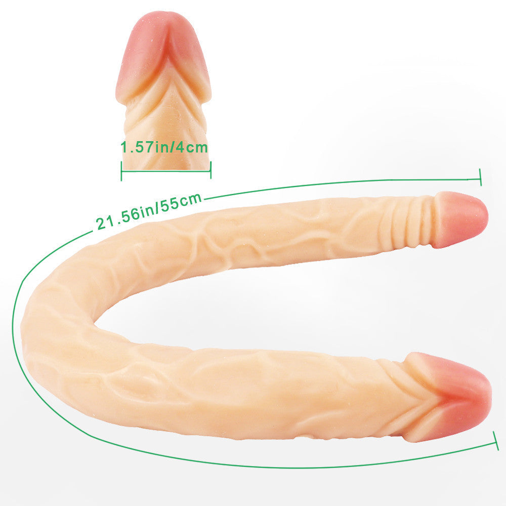 22 Inch Lesbian Long Double Ended Dildo