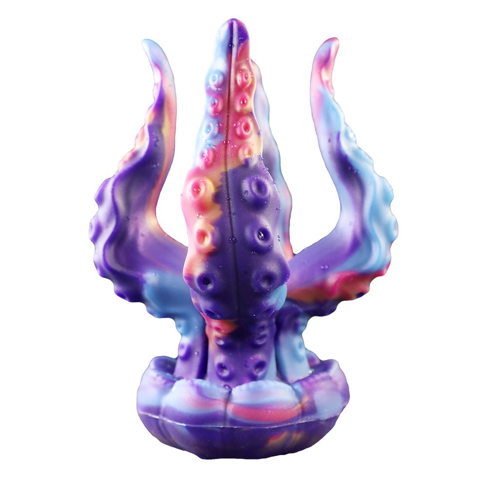 Purple Fantasy Octopus Tentacle Huge Butt Plug