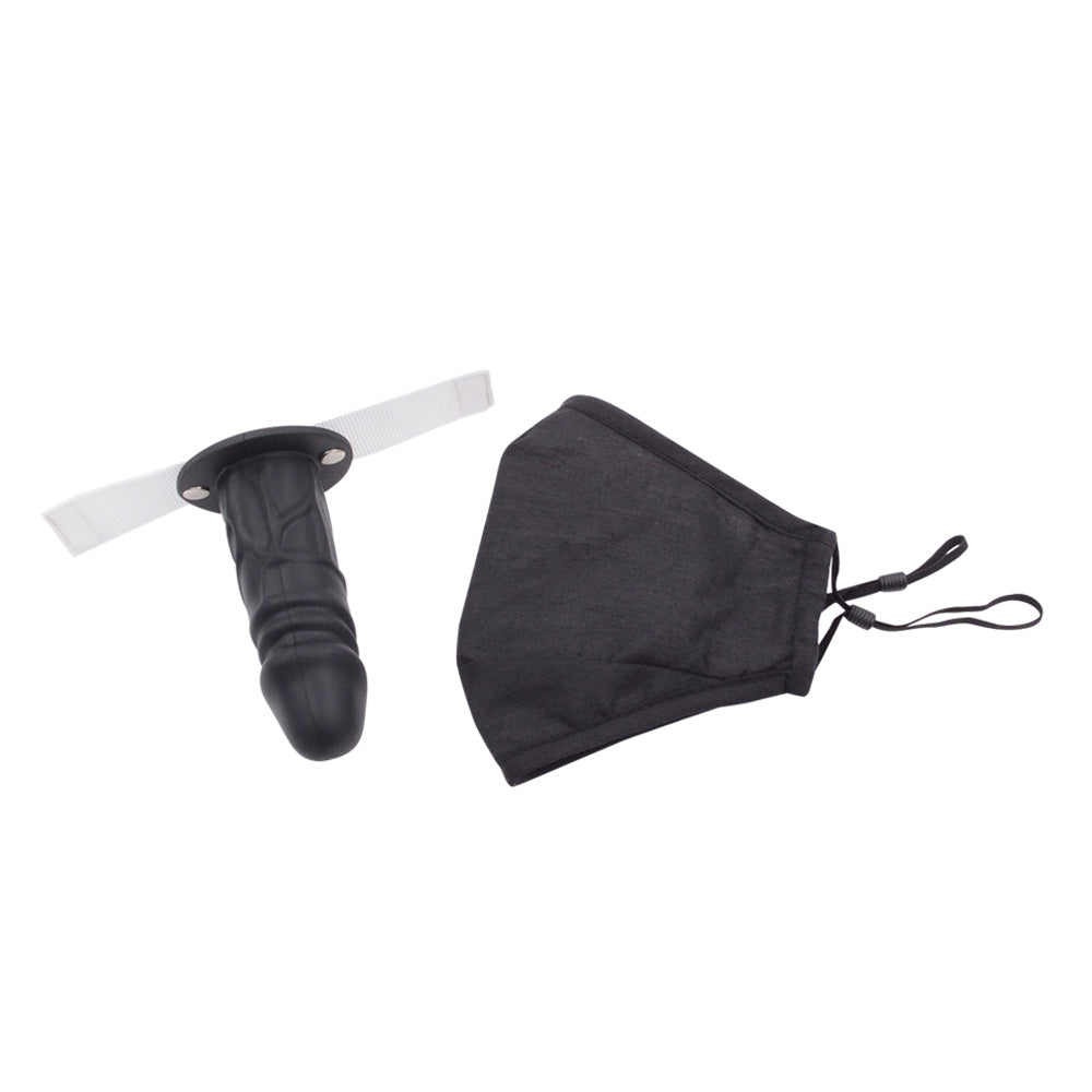 Discreet Mask Gag Out Face Dildo Gag