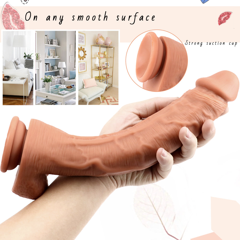 30.5 cm Lifelike Soft Huge Dildo