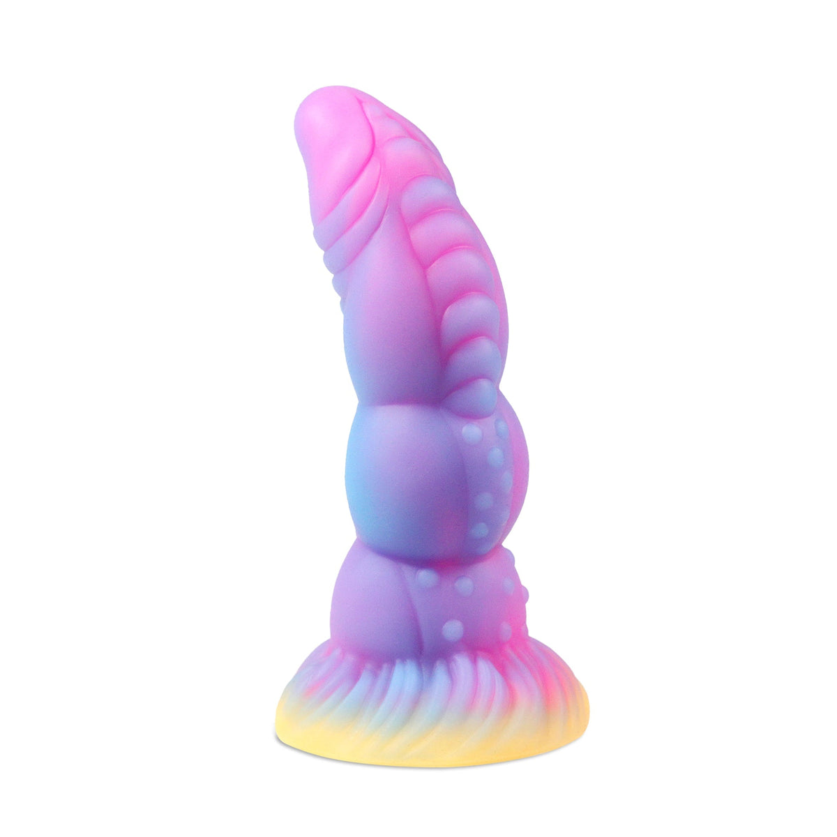 7.8 Inch Light up Fantasy Dragon Curved Dildo