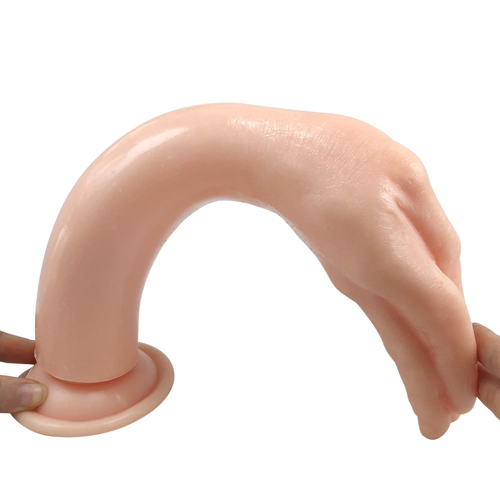 13.8 Inch Large Soft Realistic Fist Dildo