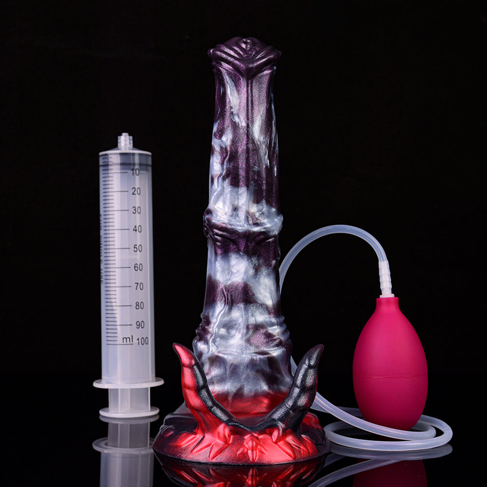 Fantasy Monster Spiked Squirting Horse Dildo