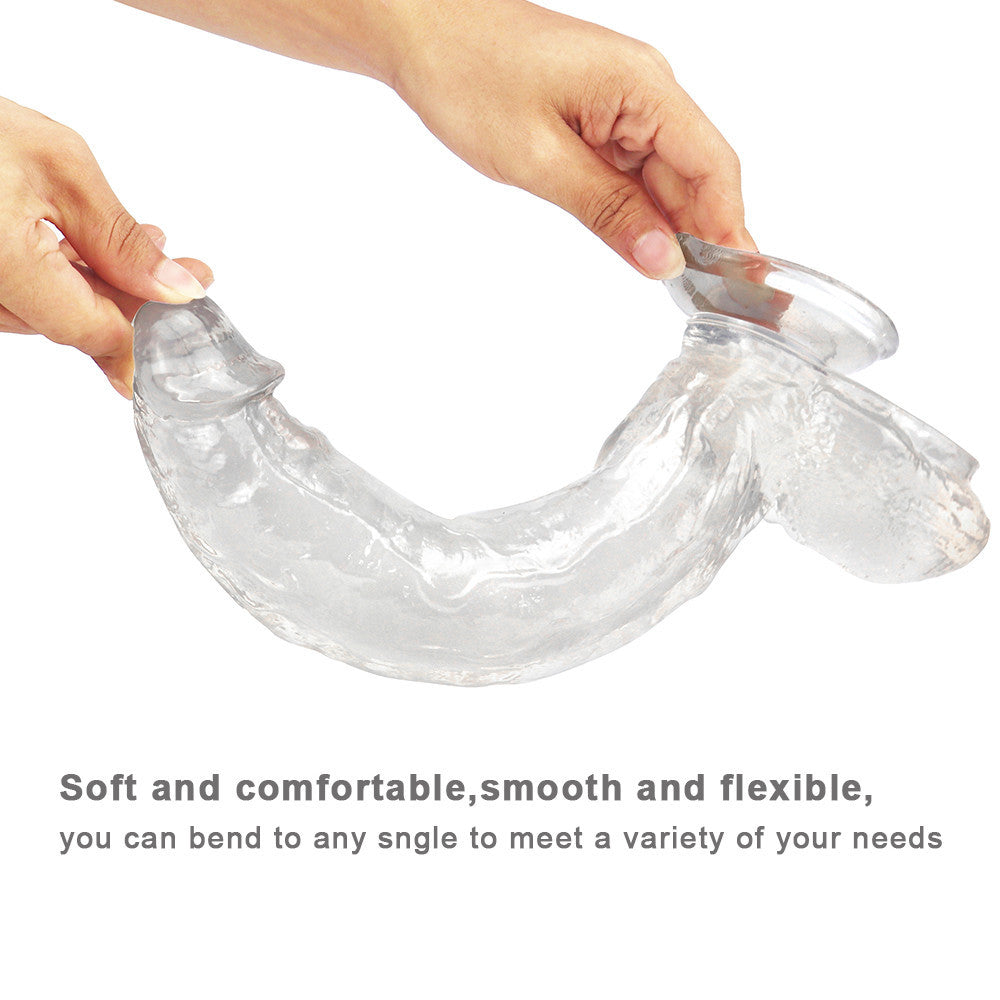 Crystal Jelly Big Long 30.5 cm Dildo