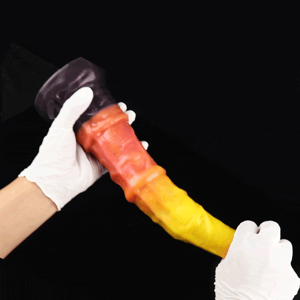 Dual Density Fantasy Silicone Large Horse Dildo