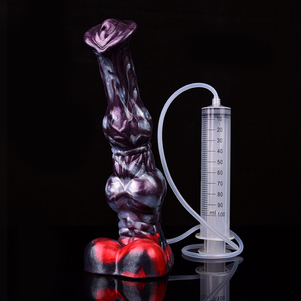 Fantasy 25.4 cm Thick Horse Ejaculating Dildo