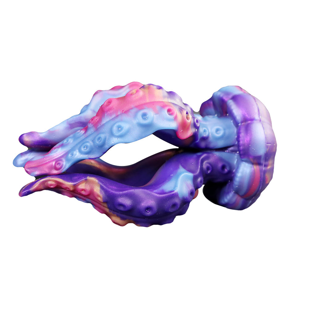 Purple Fantasy Octopus Tentacle Huge Butt Plug