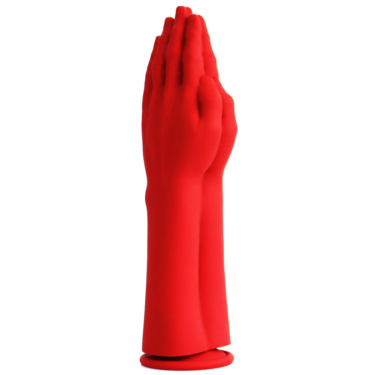12.6 Inch Red Double Hand Silicone Fisting Dildo
