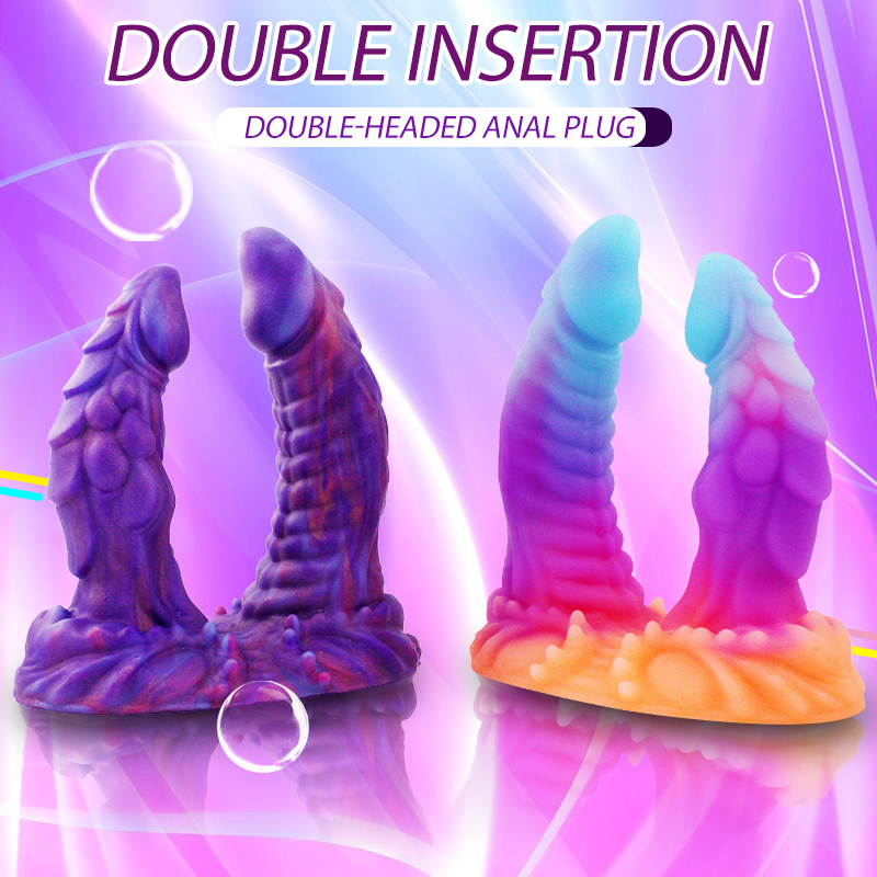 17.8 cm Monster Fantasy Double Penetration Dildo