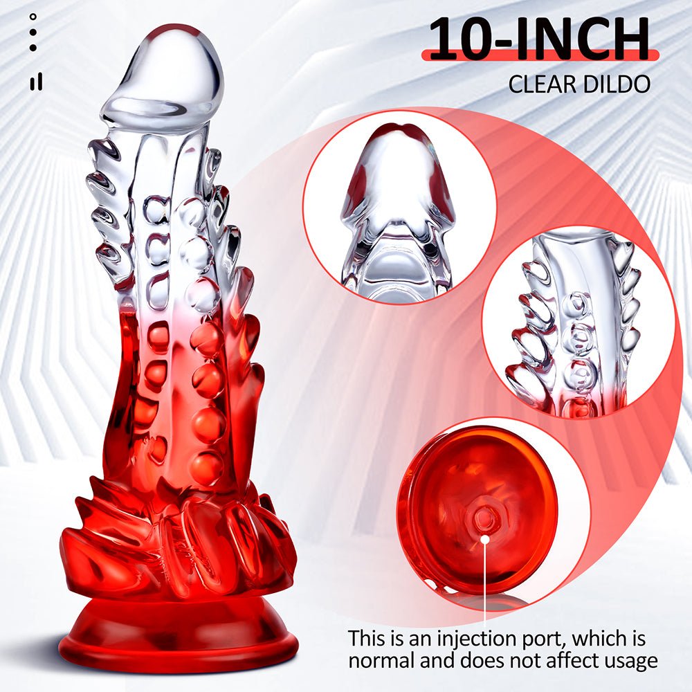 Fantasy Scale Texture Spiked dragon Dildo