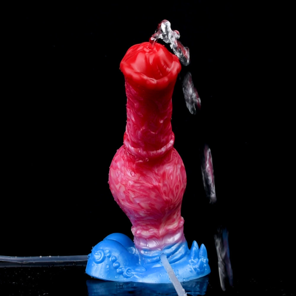 20.3 cm Horse Knot Inflatable Ejaculating Dildo