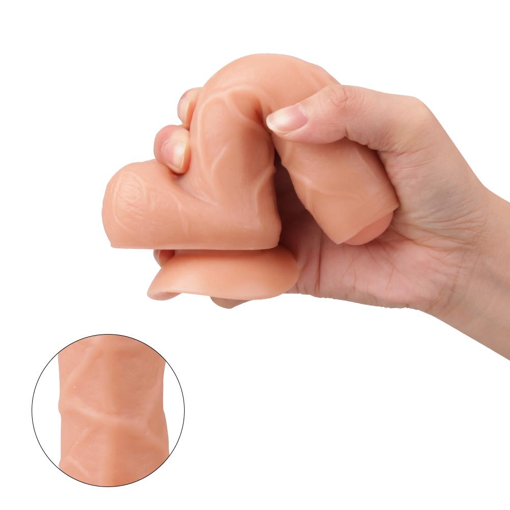 16 cm Realistic Dildo With Foreskin