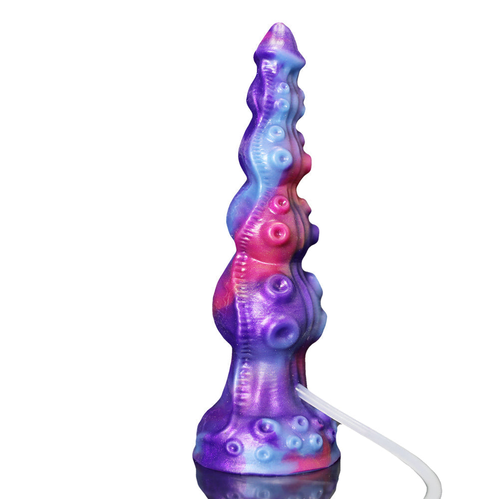 8.85 Inch Alien Tentacle Textured Squirting Dildo
