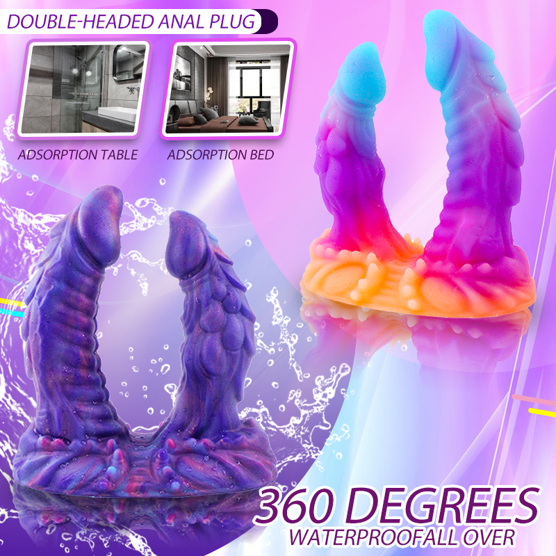 17.8 cm Monster Fantasy Double Penetration Dildo