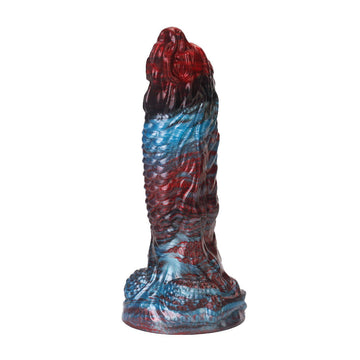 10 Inch Fantasy Dragon Textured Huge Butt Plug