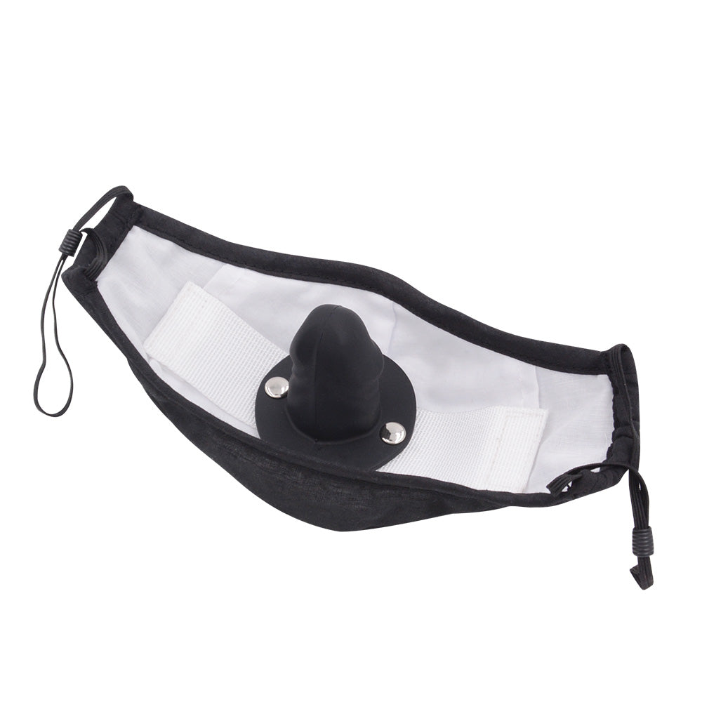 Discreet Mask Gag Out Face Dildo Gag