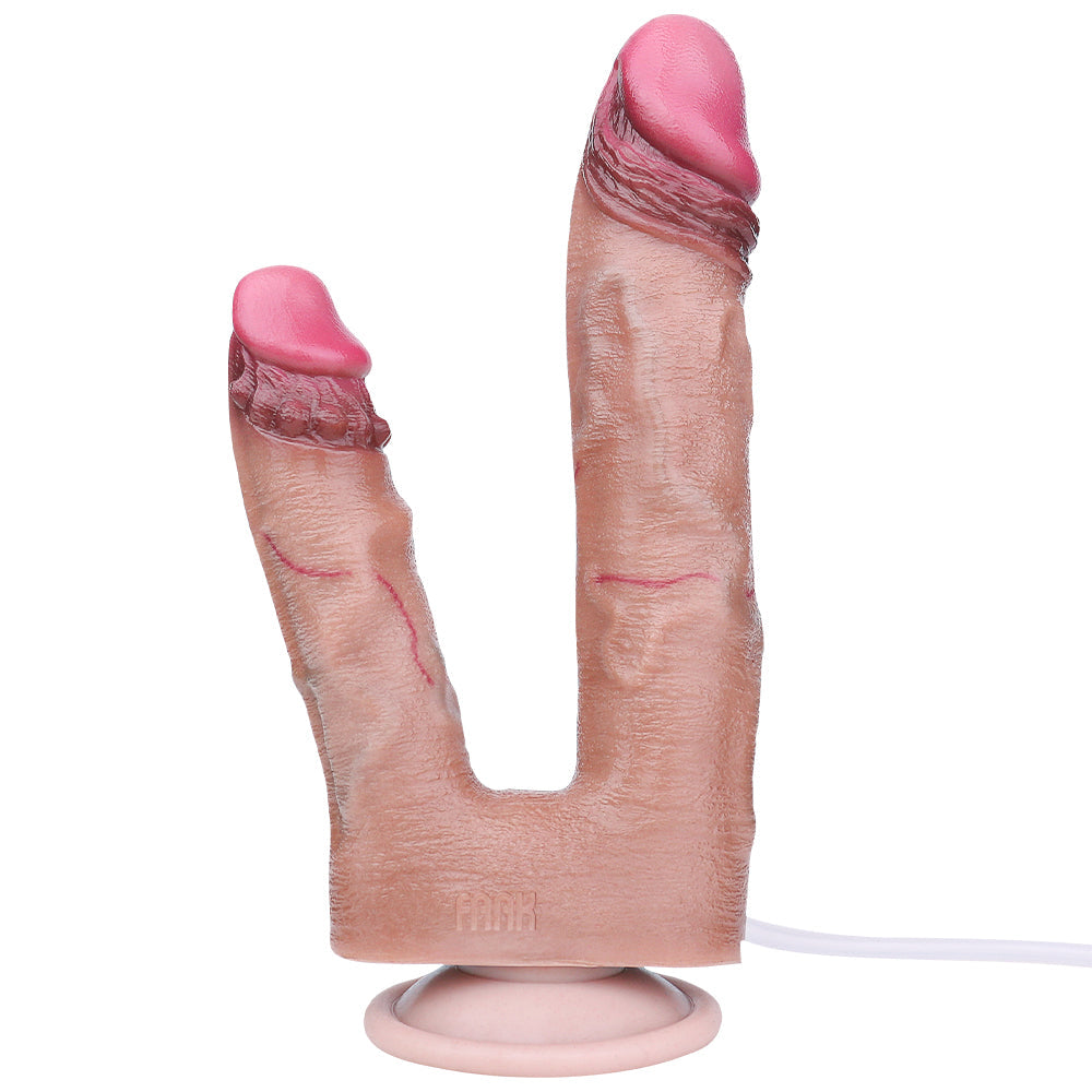 Realistic Squirting Double Penetration Dildo With Veins