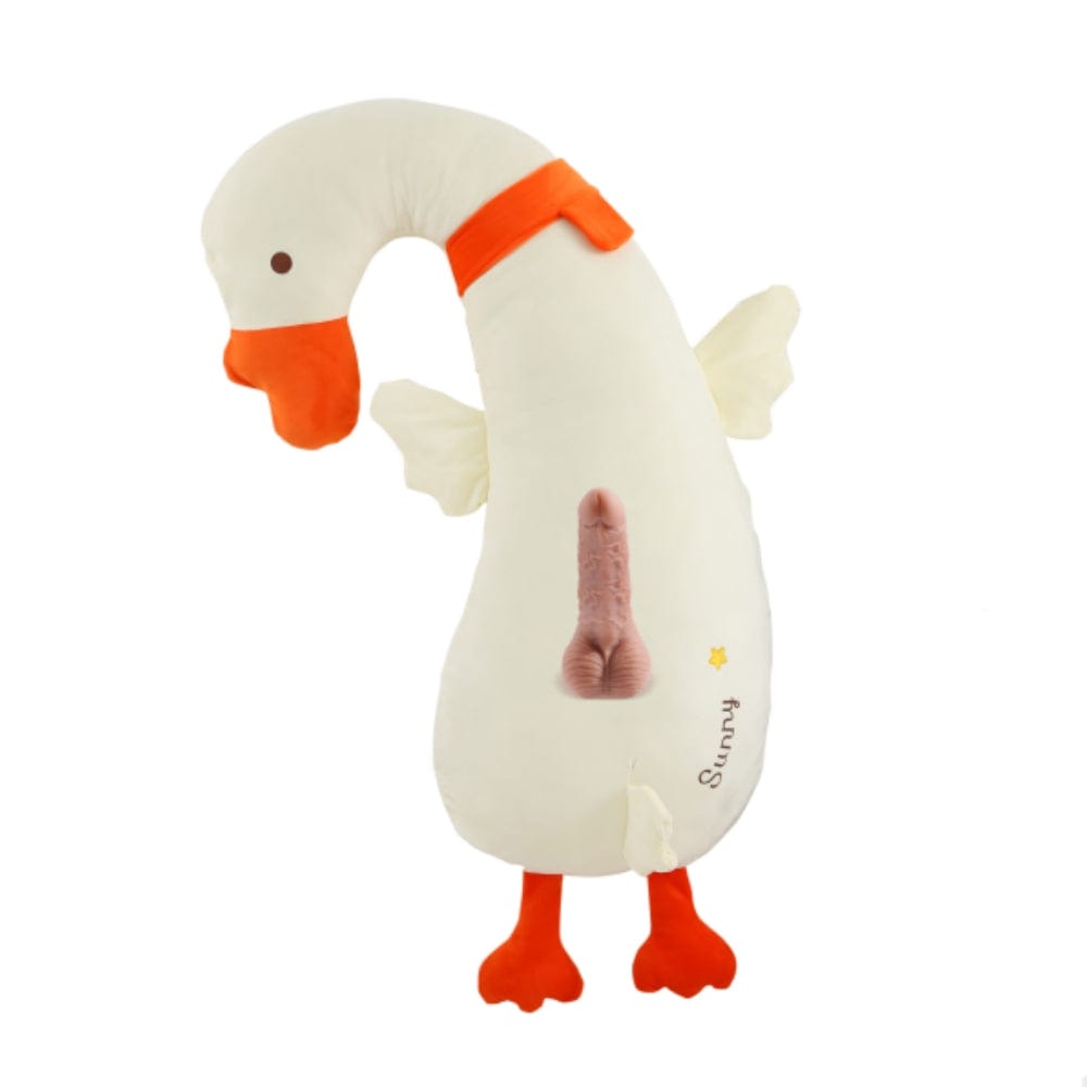 Cartoon Goose Pillow Thrust Discreet Dildo Machine