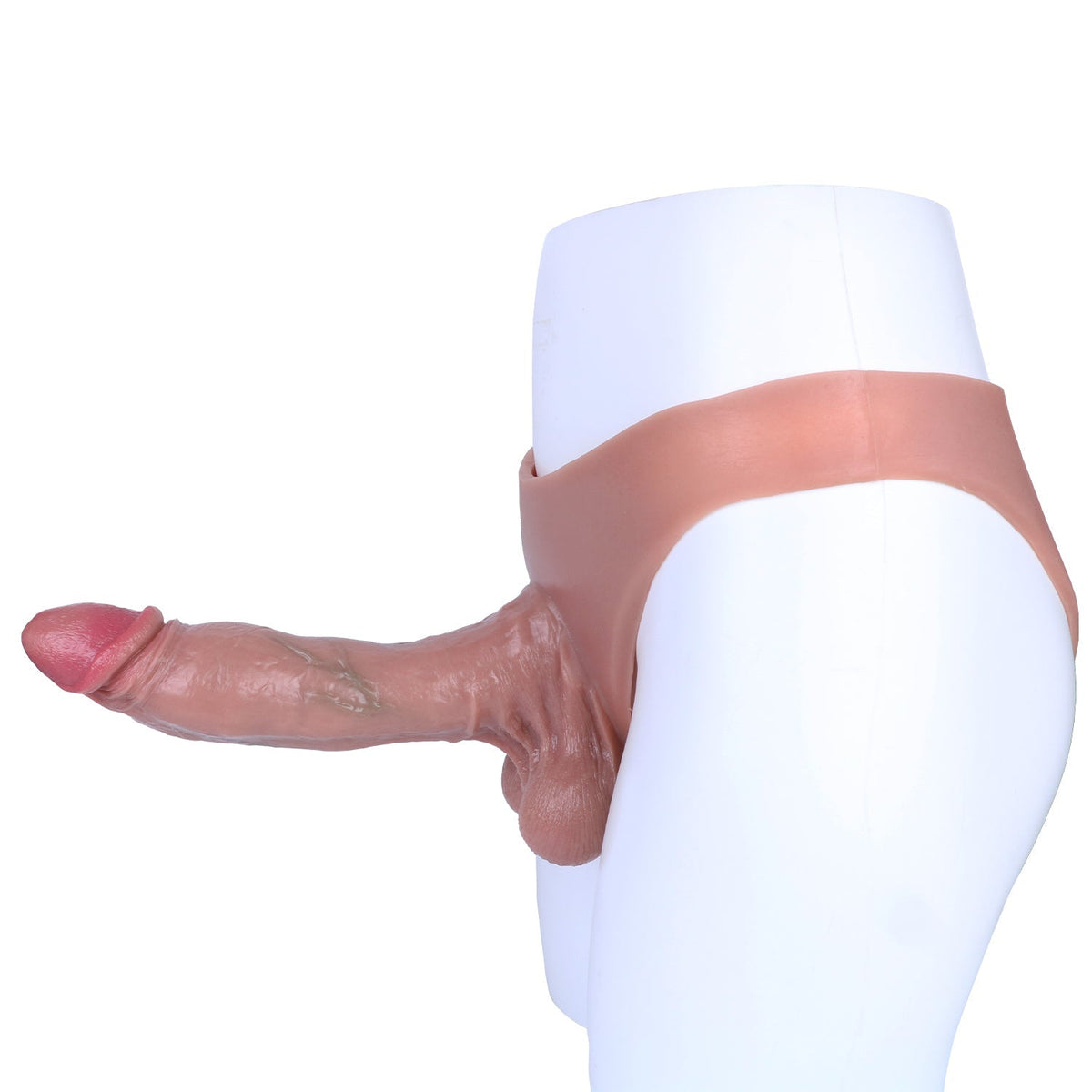 26.5 cm Realistic Thick Hollow Dildo Pants