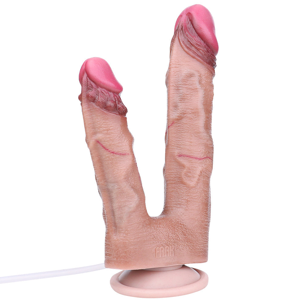 Realistic Squirting Double Penetration Dildo With Veins